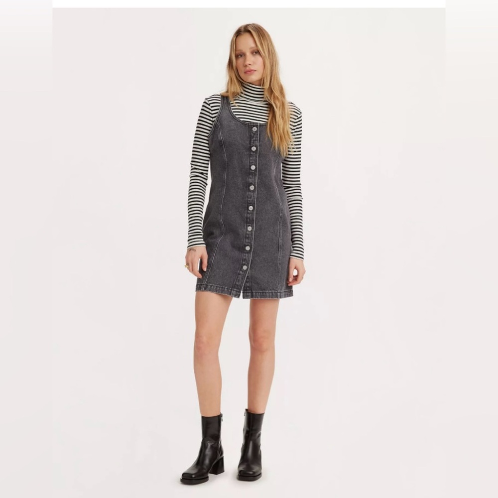 Levi’s Tuli Denim Mini Dress NWT size L